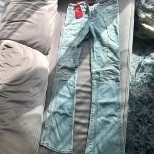 🔷NTW Miss Sixty Jeans with leather ties 🔷